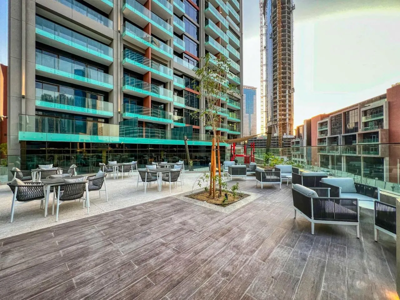 Apartment Stunning Studio With Full Burj Khalifa View Dubai